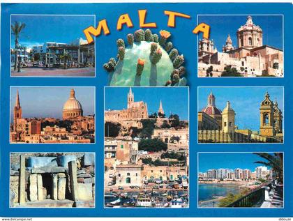 Carte Postale - Malte - Multivues - CPM - Voir Scans Recto-Verso - Poscard - Carta Postal -  Postkarte