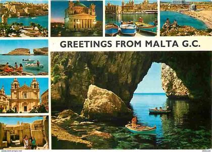 Carte Postale - Malte - Multivues - CPM - Voir Scans Recto-Verso - Poscard - Carta Postal -  Postkarte