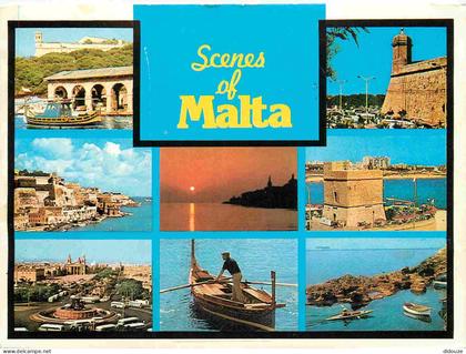 Carte Postale - Malte - Multivues - CPM - Voir Scans Recto-Verso - Poscard - Carta Postal -  Postkarte