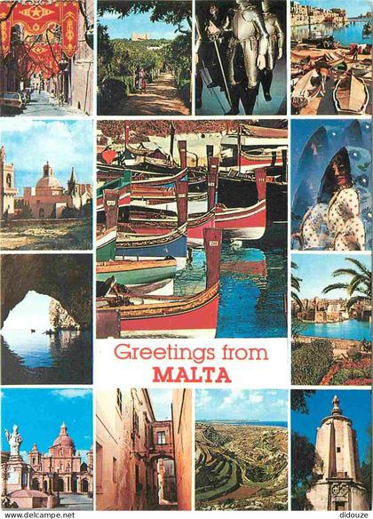 Carte Postale - Malte - Multivues - CPM - Voir Scans Recto-Verso - Poscard - Carta Postal -  Postkarte