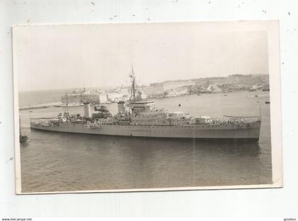 LA VALETTE (MALTE) PHOTO  DU BATEAU ARGENTIN (LA  ARGENTINA) 1947