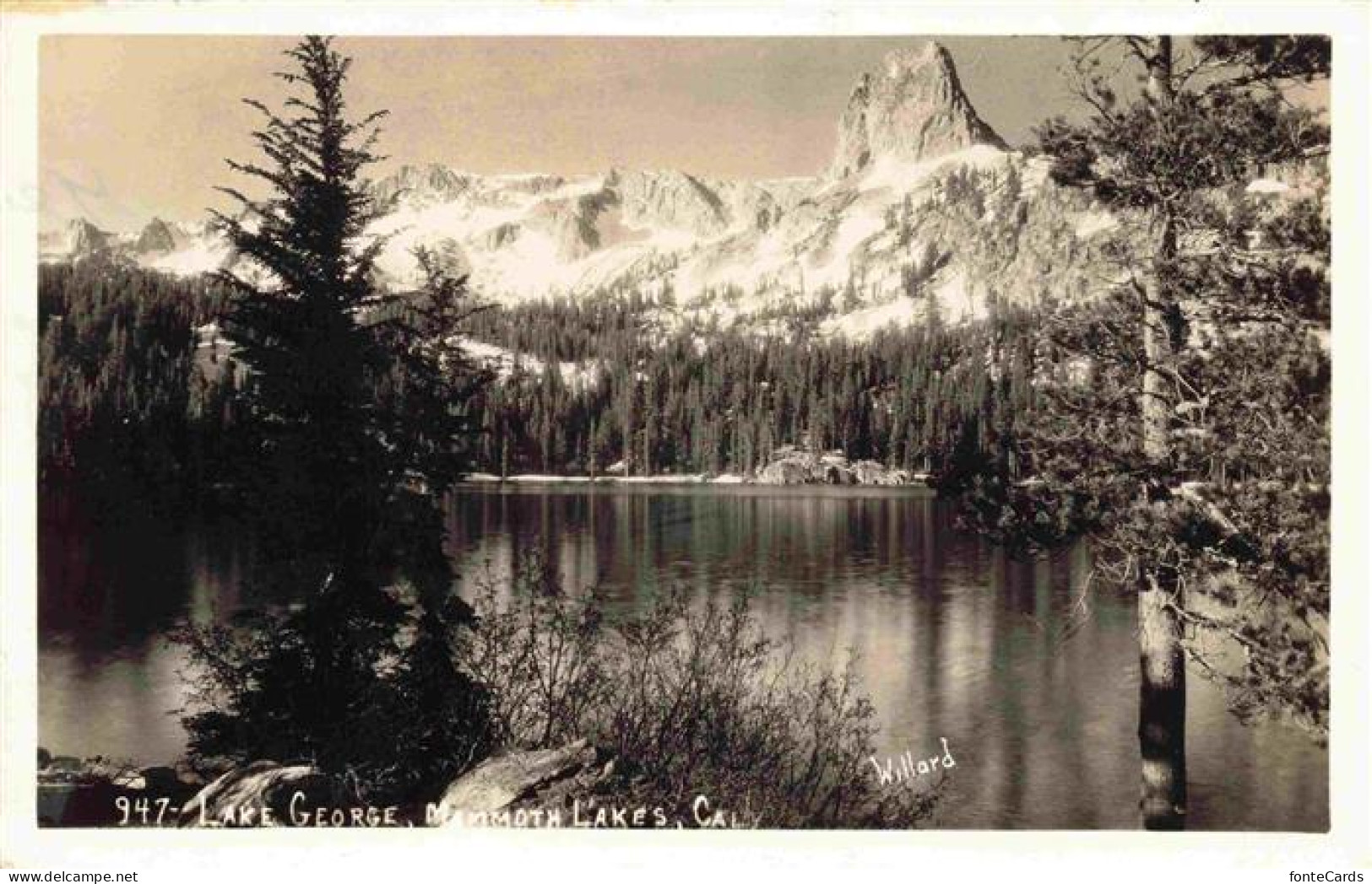 Mammoth Lakes California USA Lake George