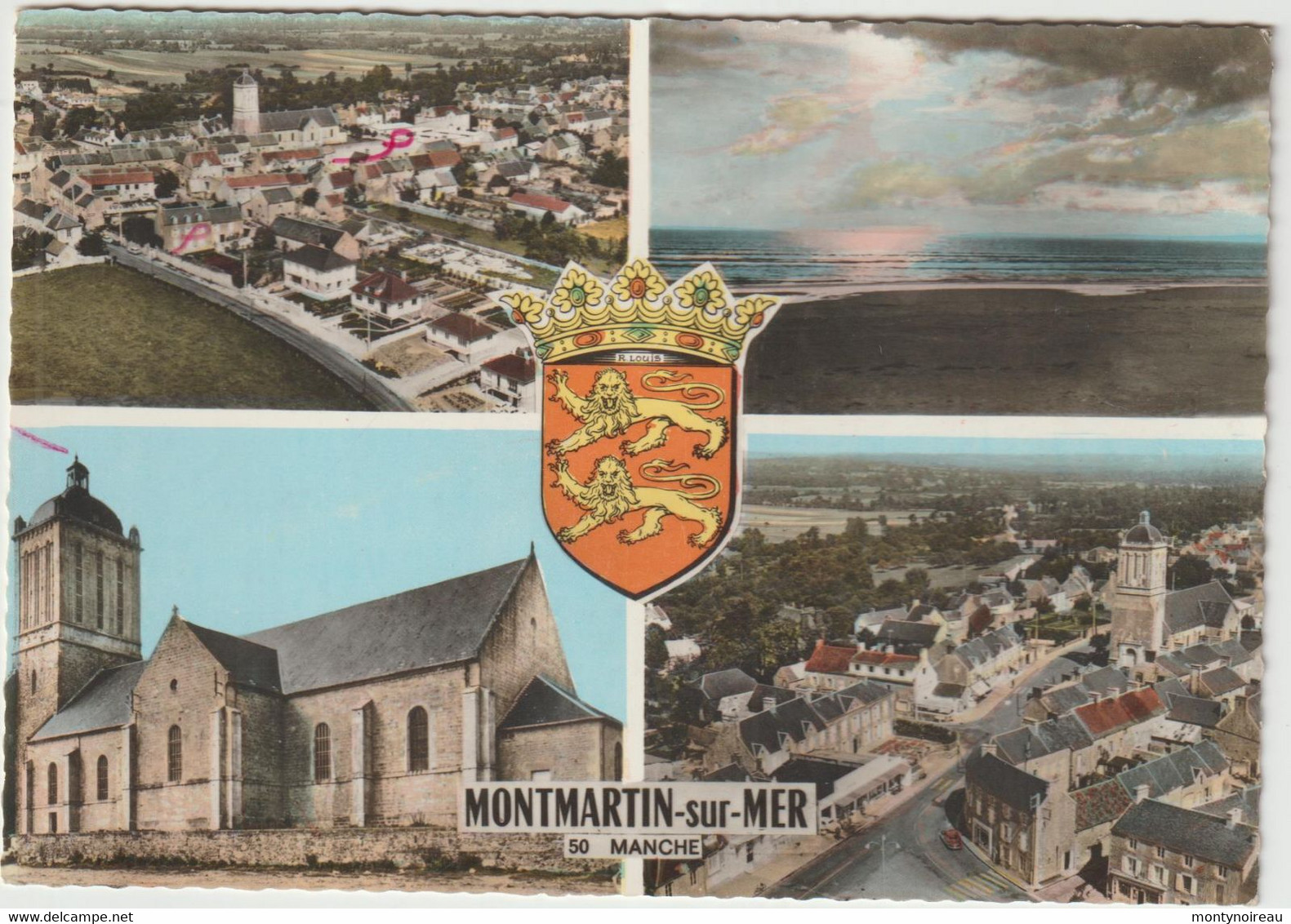 Manche :  MONTMARTIN sur  Mer : vues