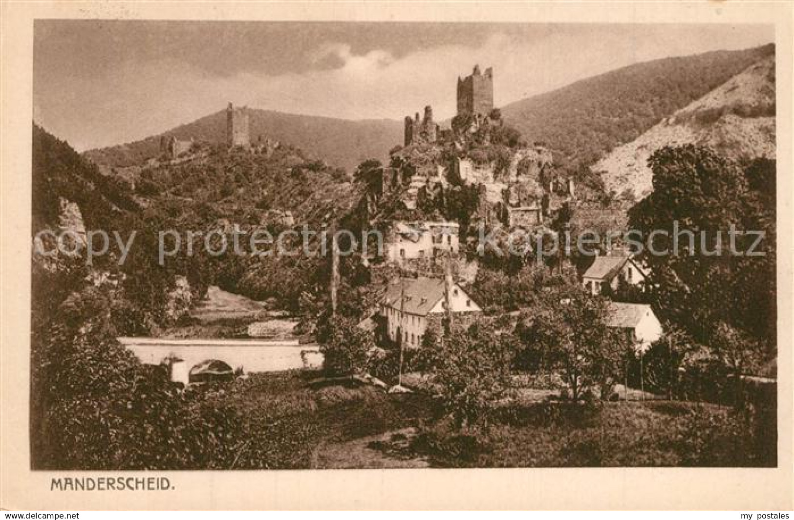 Manderscheid Eifel Burgruine