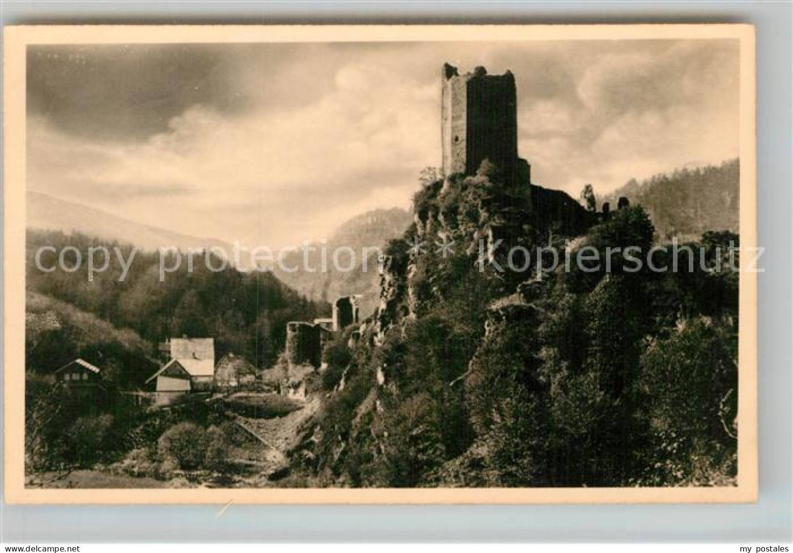 Manderscheid Eifel Burgruine