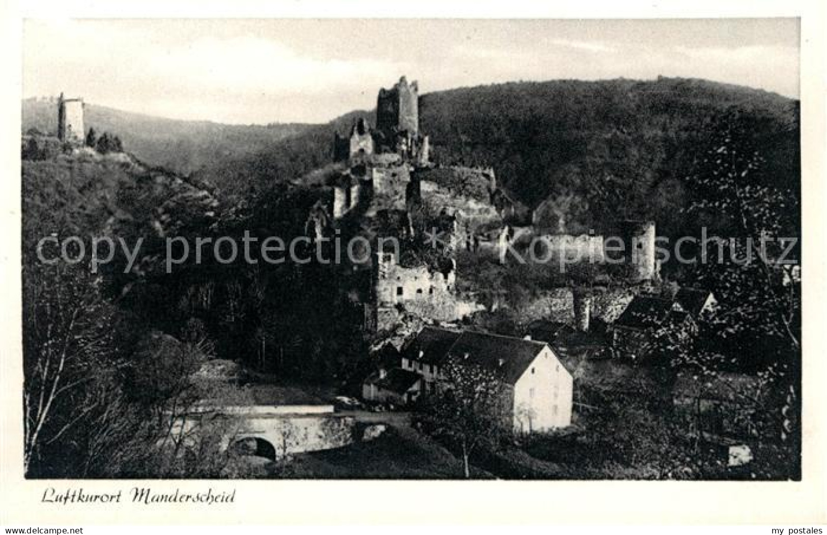Manderscheid Eifel Burgruine
