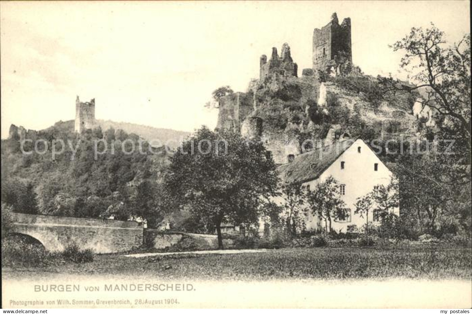 Manderscheid Eifel Burgruinen