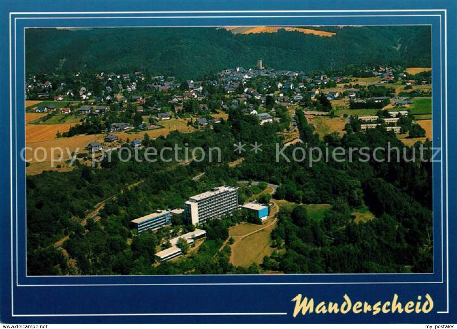 Manderscheid Eifel Fliegeraufnahme