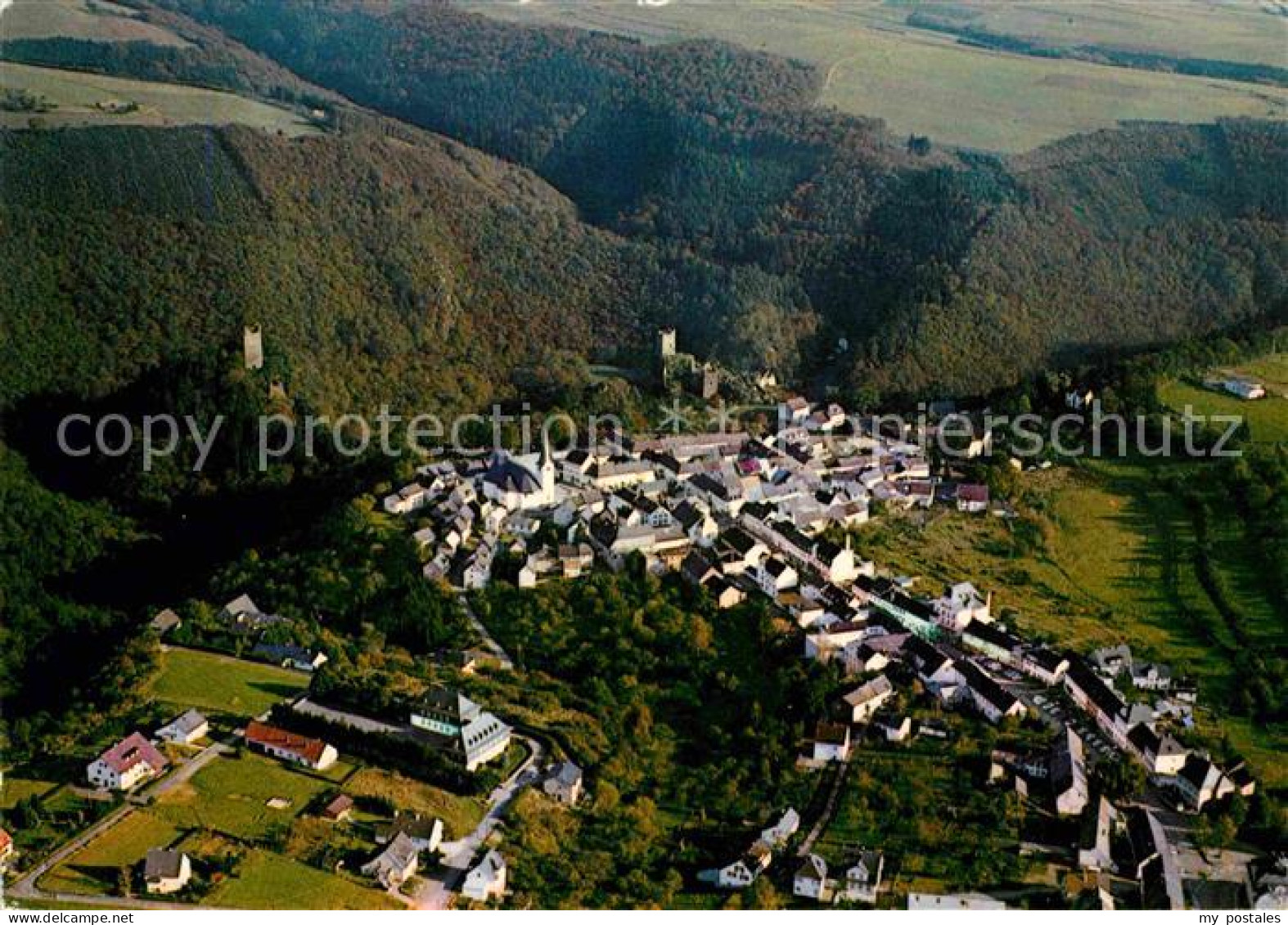 Manderscheid Eifel Fliegeraufnahme