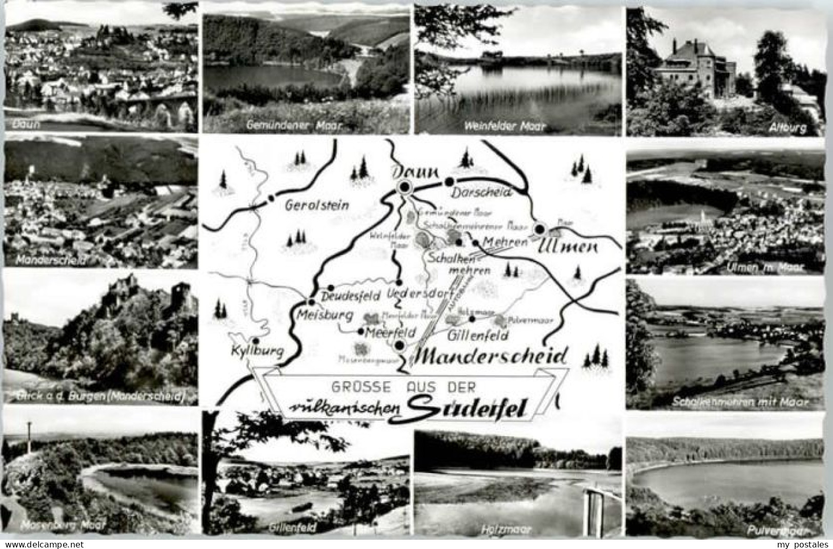 Manderscheid Eifel Manderscheid Altburg Holzmaar Ulmen Maar