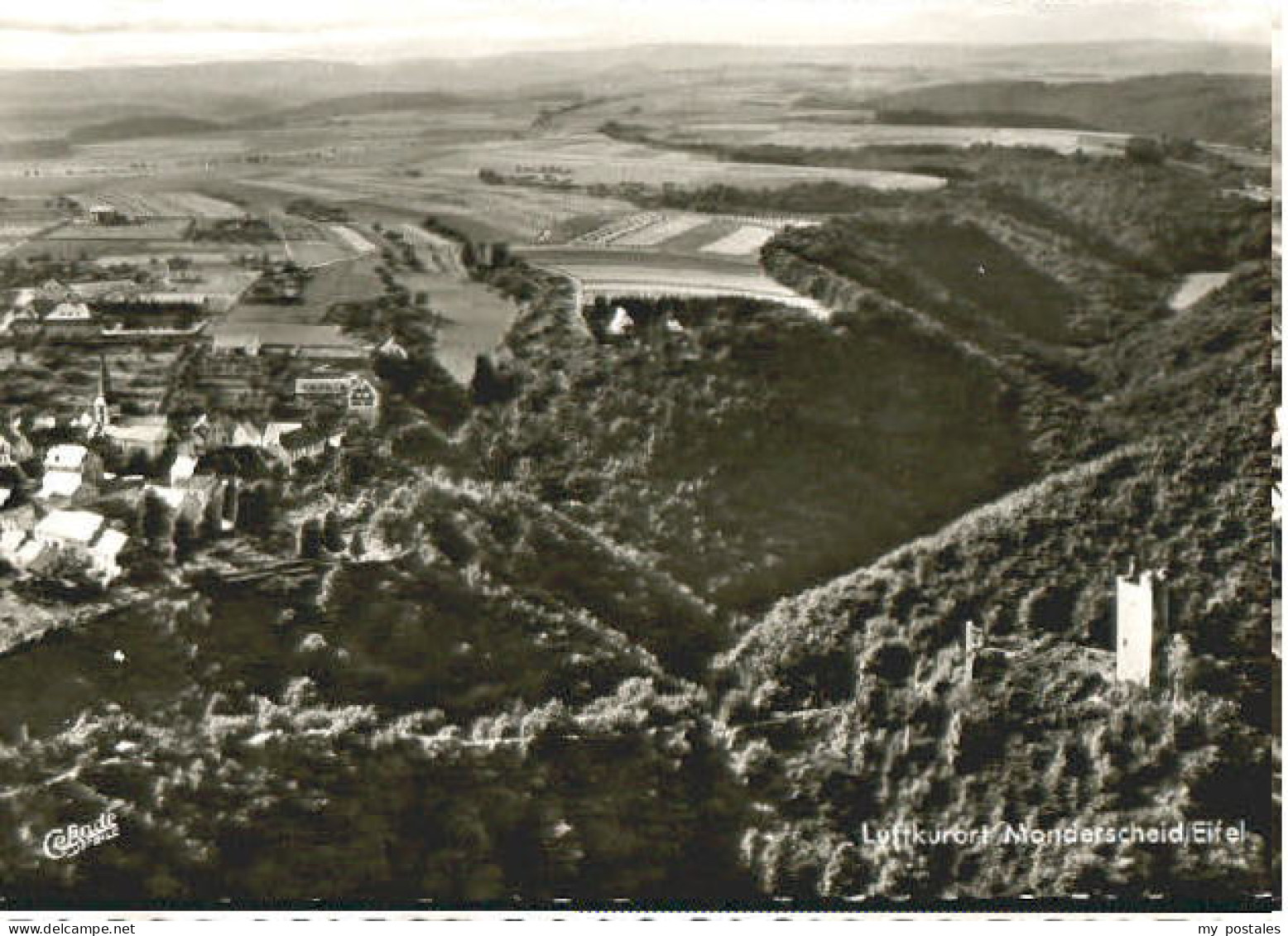 Manderscheid Eifel Manderscheid Fliegeraufnahme