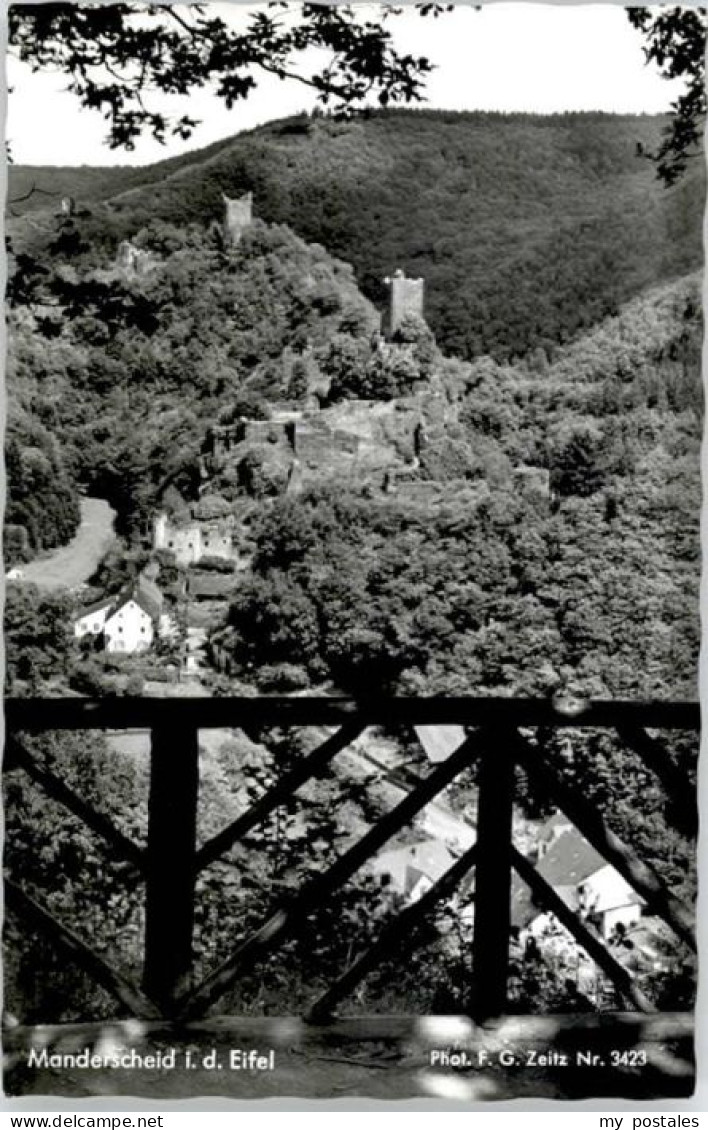 Manderscheid Eifel Manderscheid Ober und Niederburg