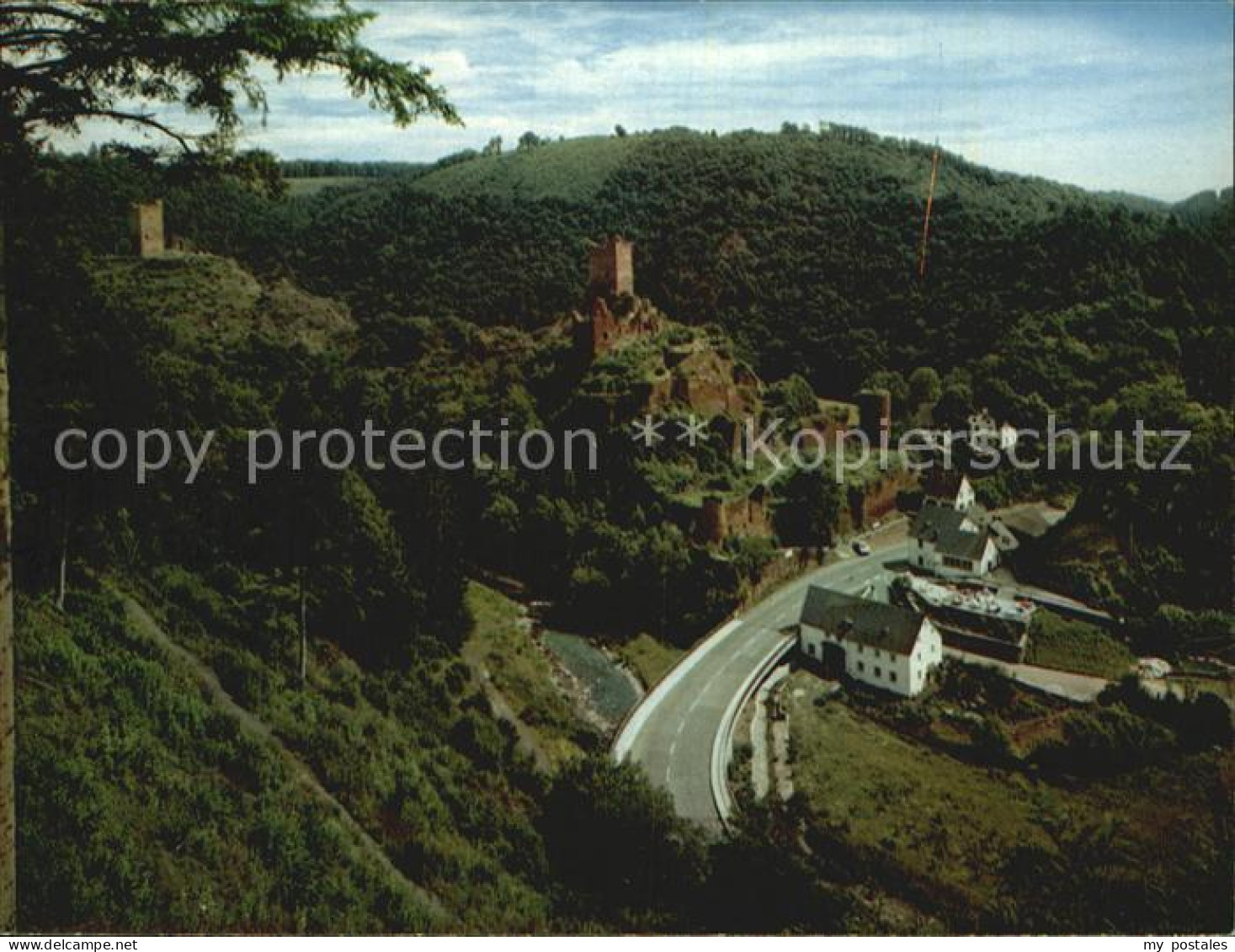 Manderscheid Eifel mit Nieder und Oberburg