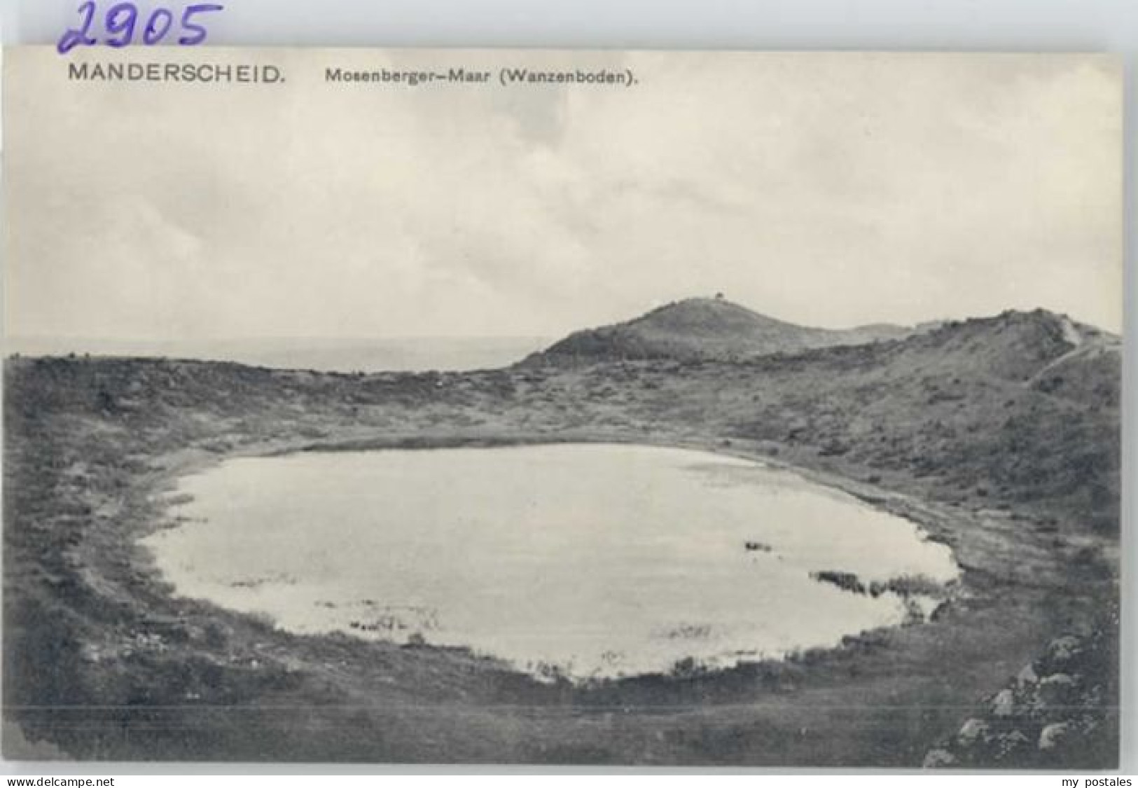 Manderscheid Eifel Mosenberger Maar