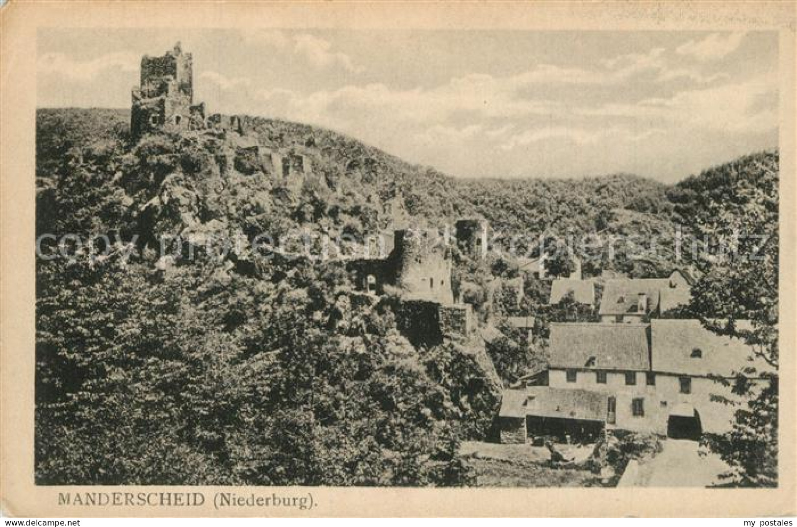 Manderscheid Eifel Niederburg