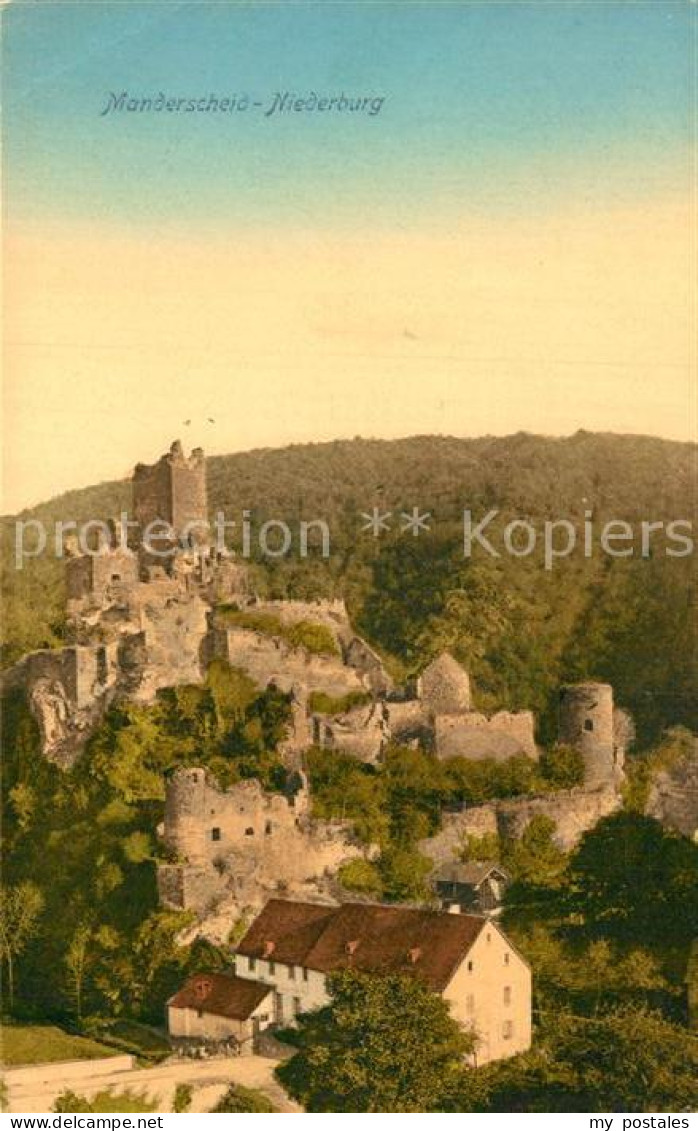Manderscheid Eifel Niederburg