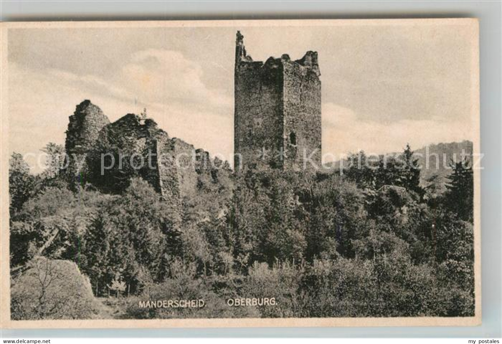 Manderscheid Eifel Oberburg
