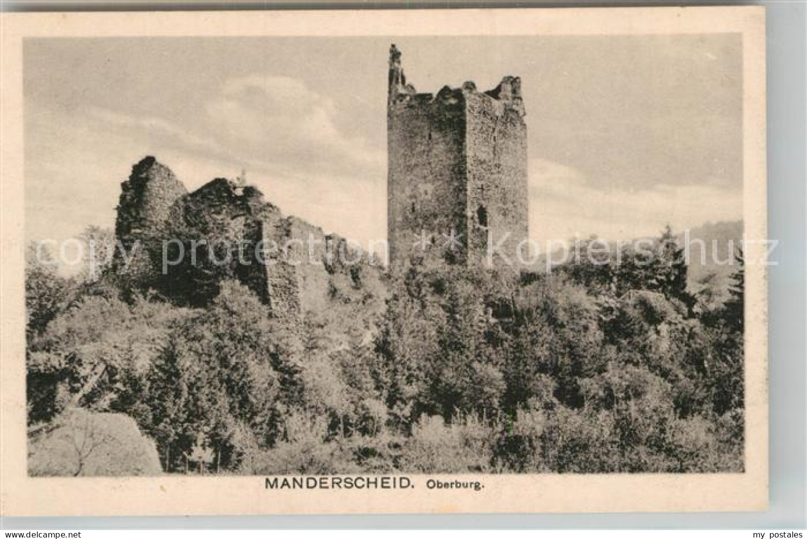 Manderscheid Eifel Oberburg