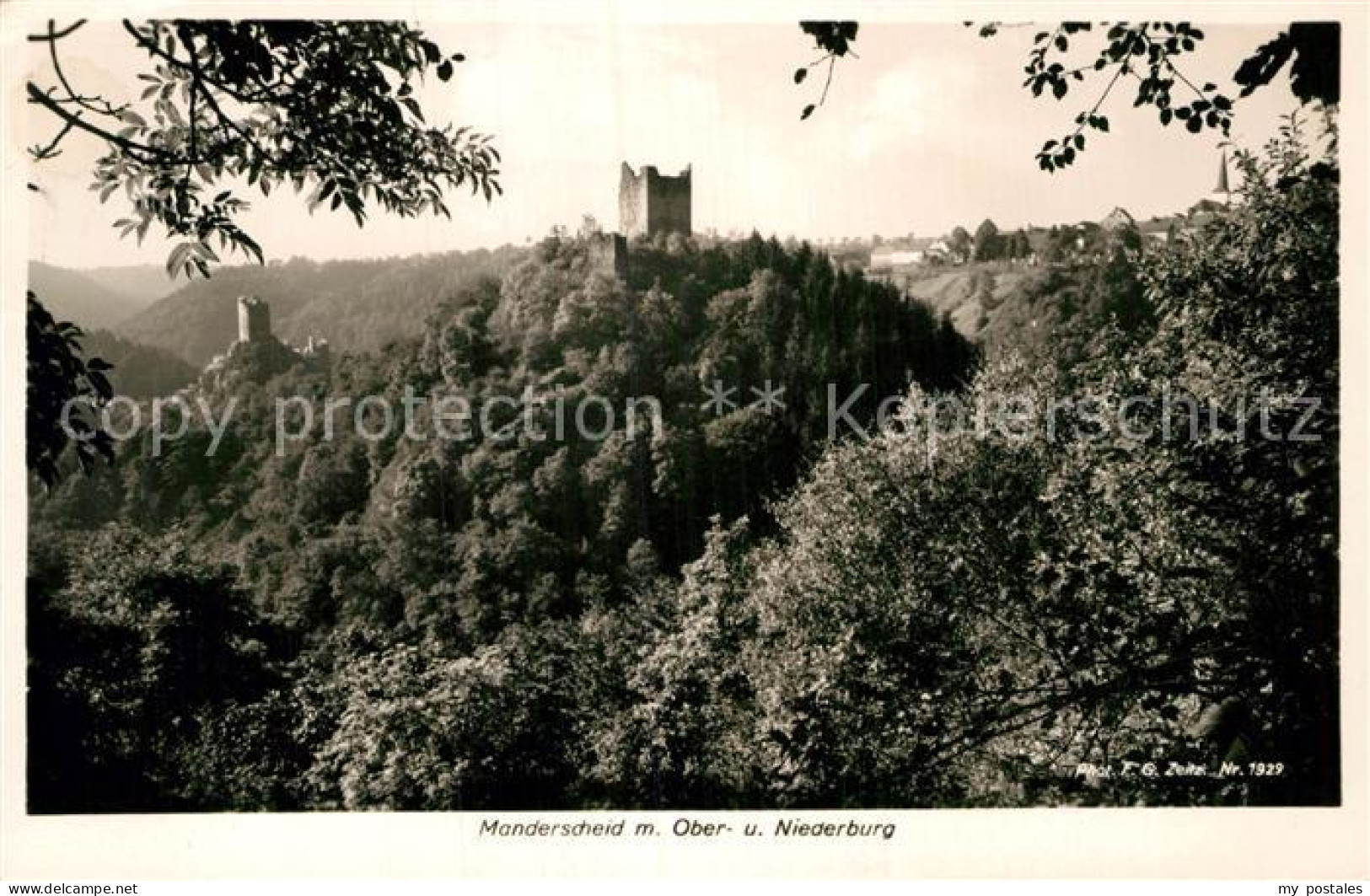 Manderscheid Eifel Oberburg Niederburg