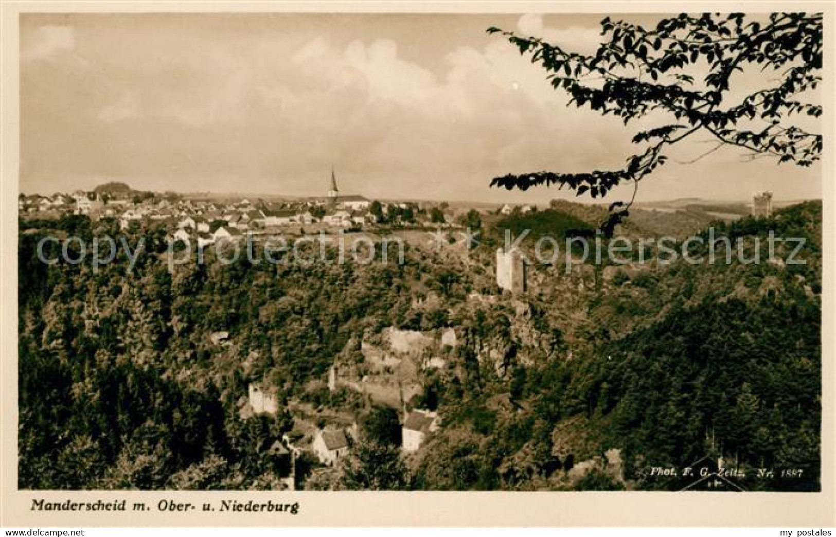 Manderscheid Eifel Oberburg Niederburg