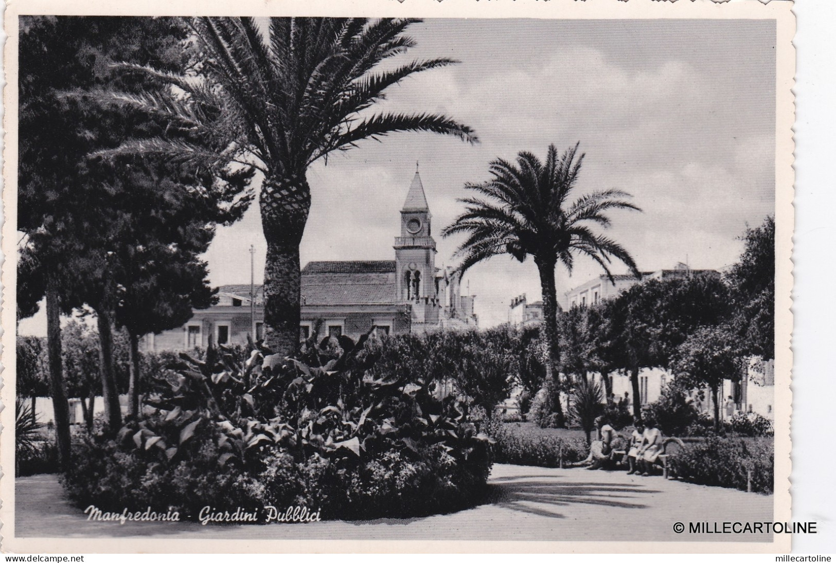 # MANFREDONIA: GIARDINI PUBBLICI - 1959