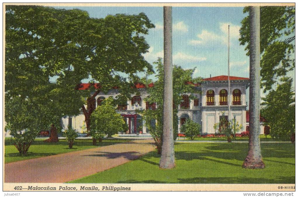 MANILLE MANILA (Philippines) Malacanan Palace