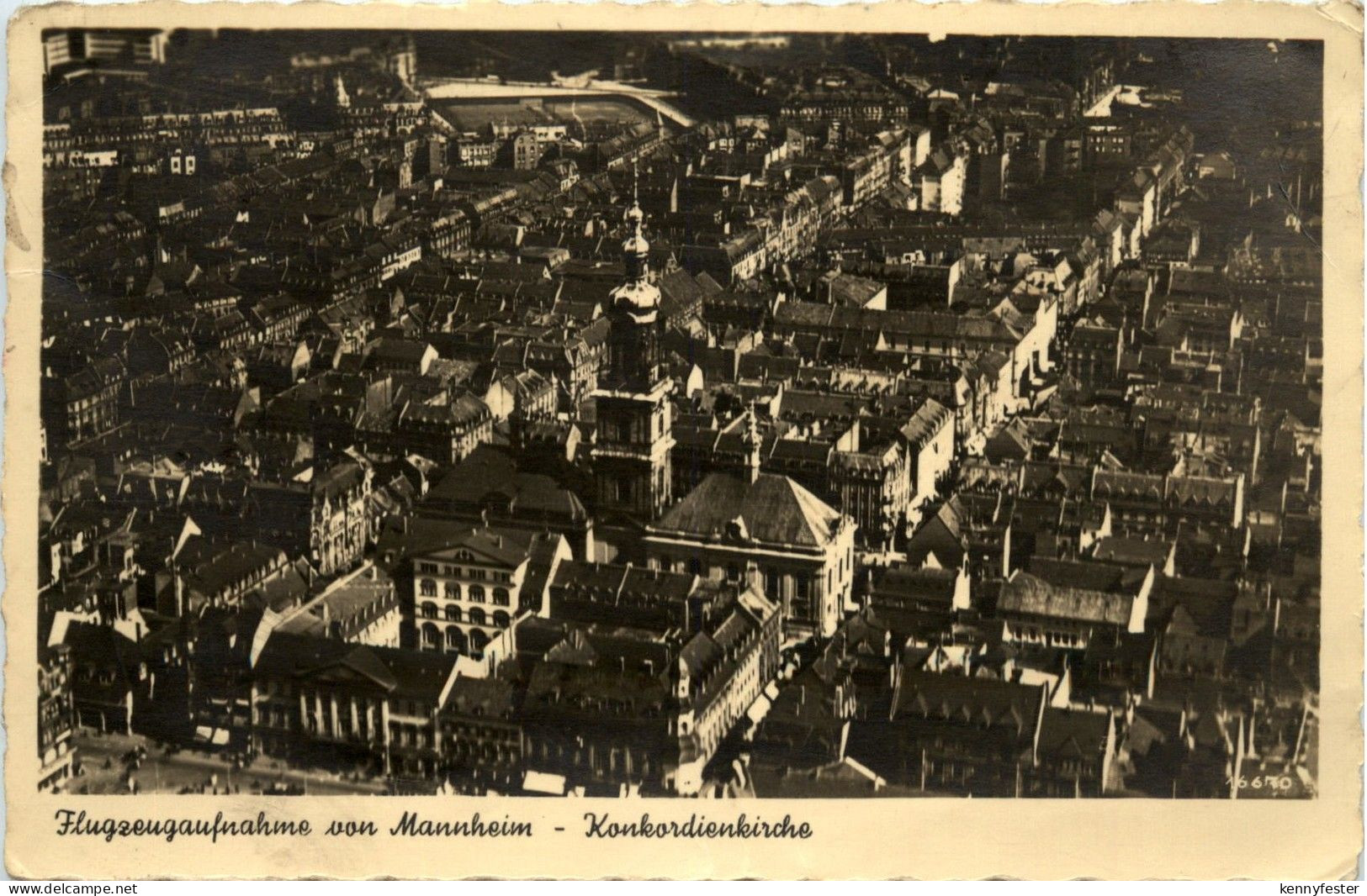 Mannheim - Flugzeugaufnahme