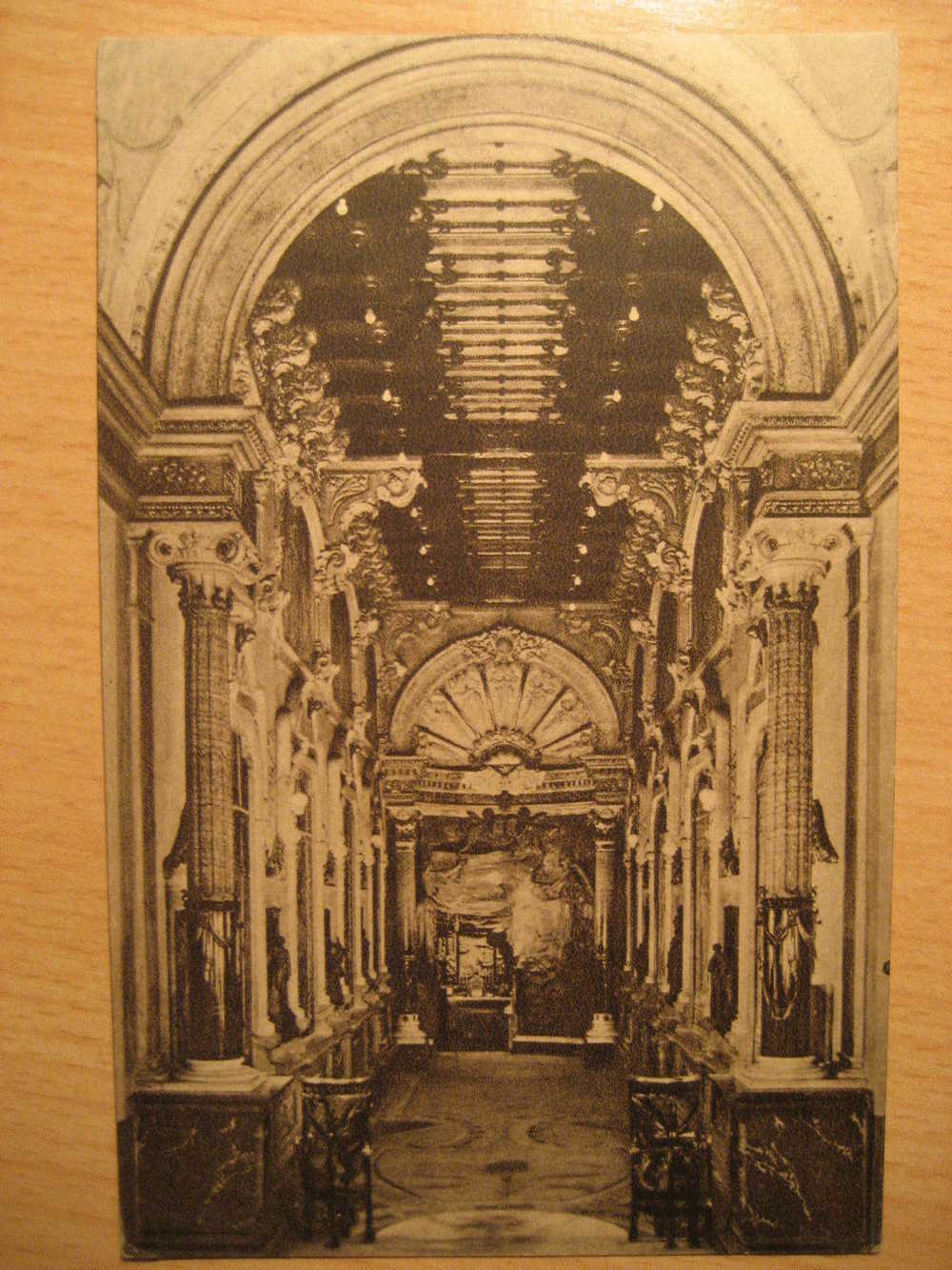 MANRESA vestibulo de la santa cueva de San Ignacio gruta cave grotte tarjeta postal post card postcard