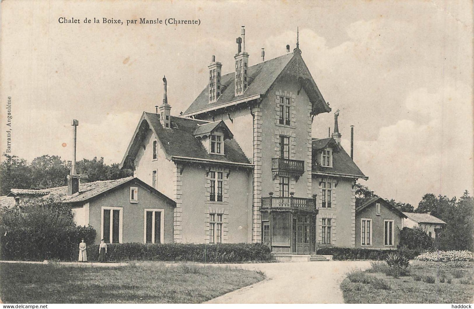 MANSLE : CHALET DE LA BOISE
