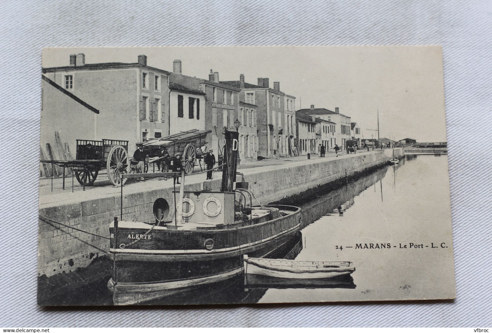 Marans, le port, Charente Maritime 17