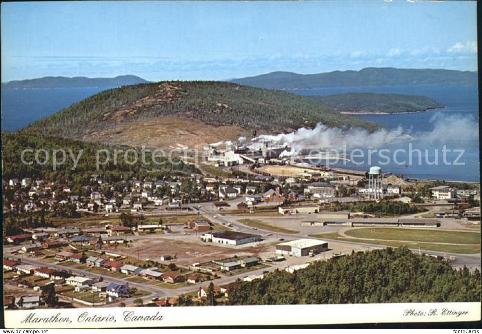 Marathon Ontario Fliegeraufnahme