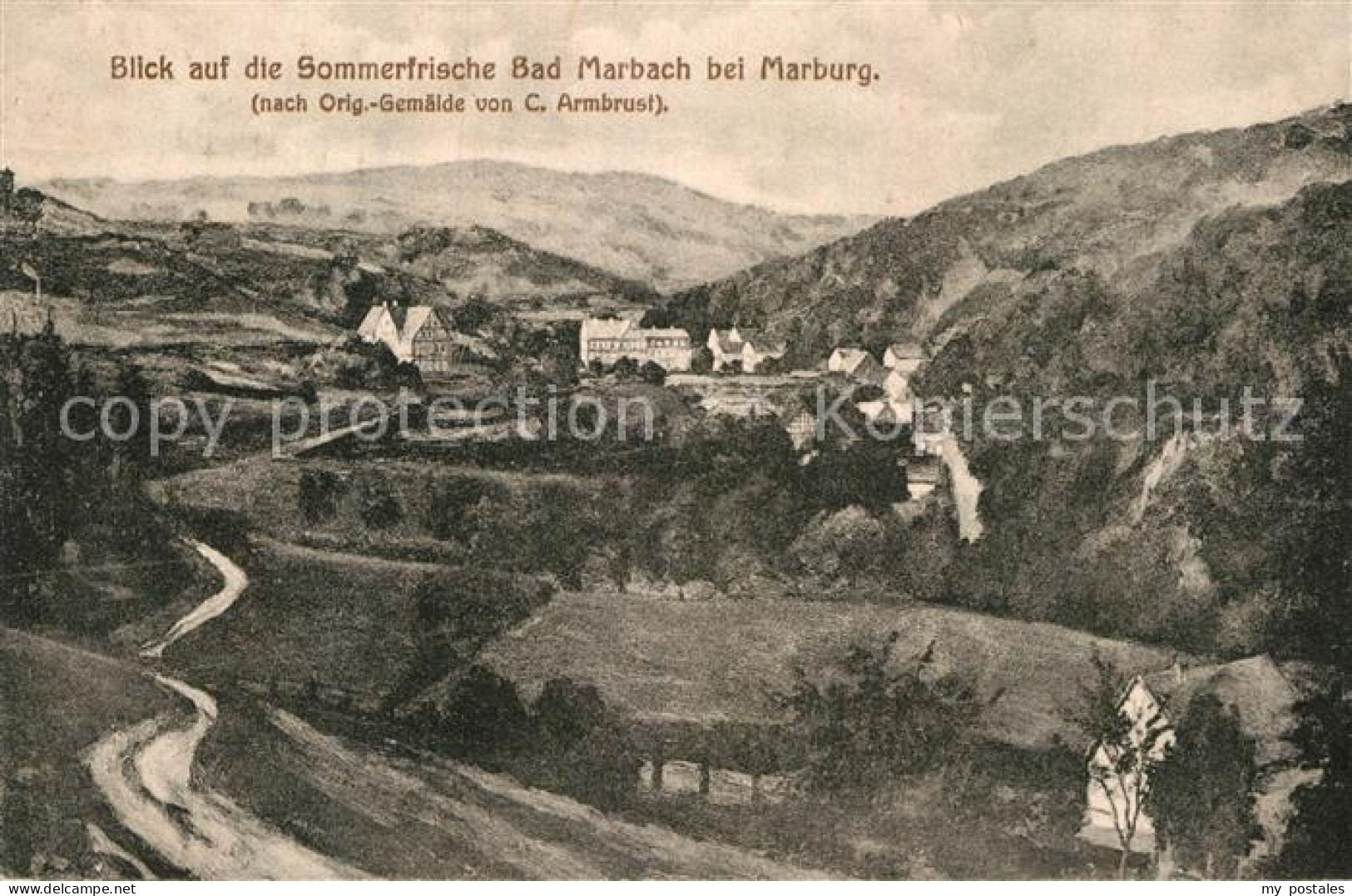 Marbach Lahn Teilansicht