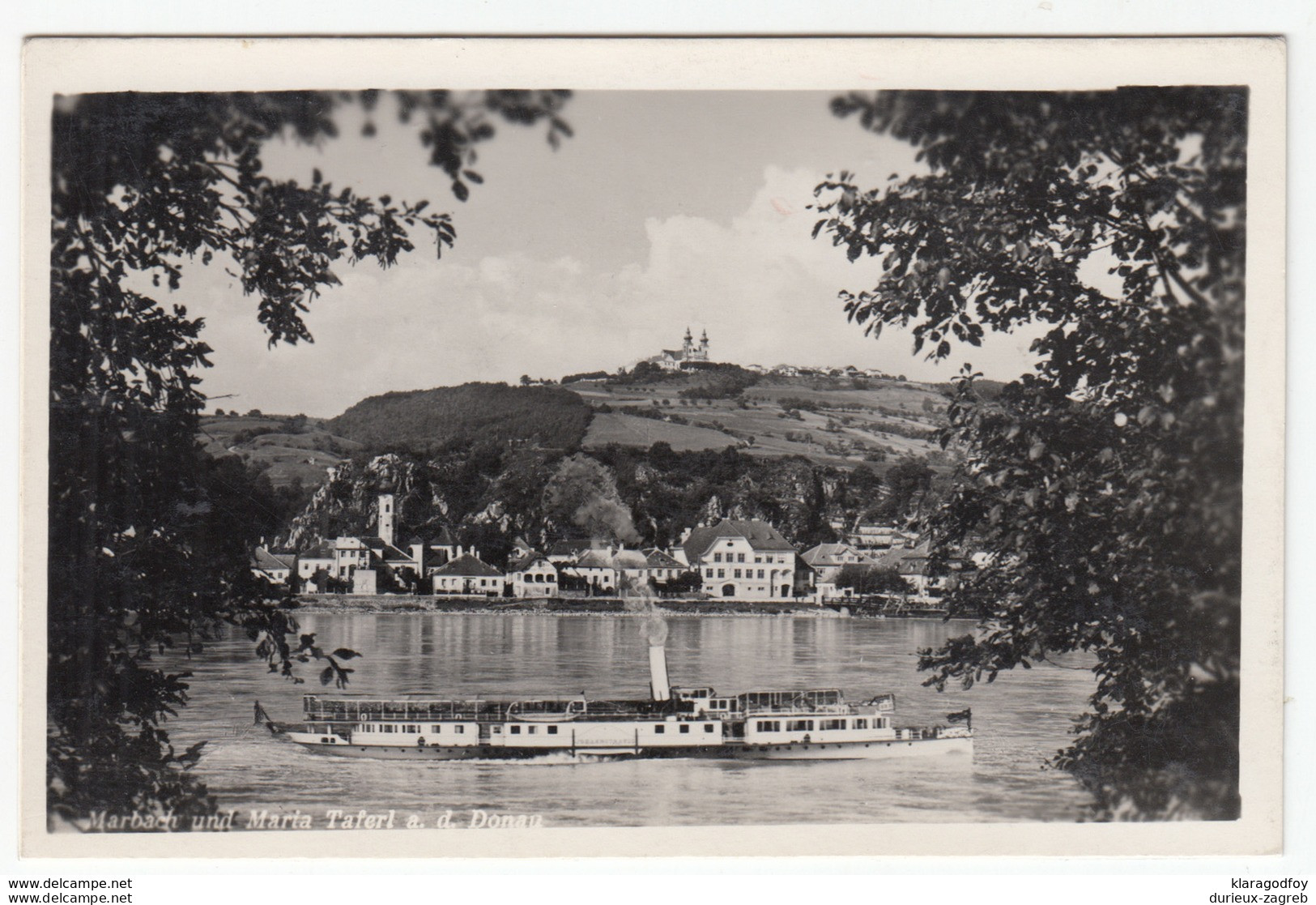 Marbach und MariaTaferl travelled 1940 b181025