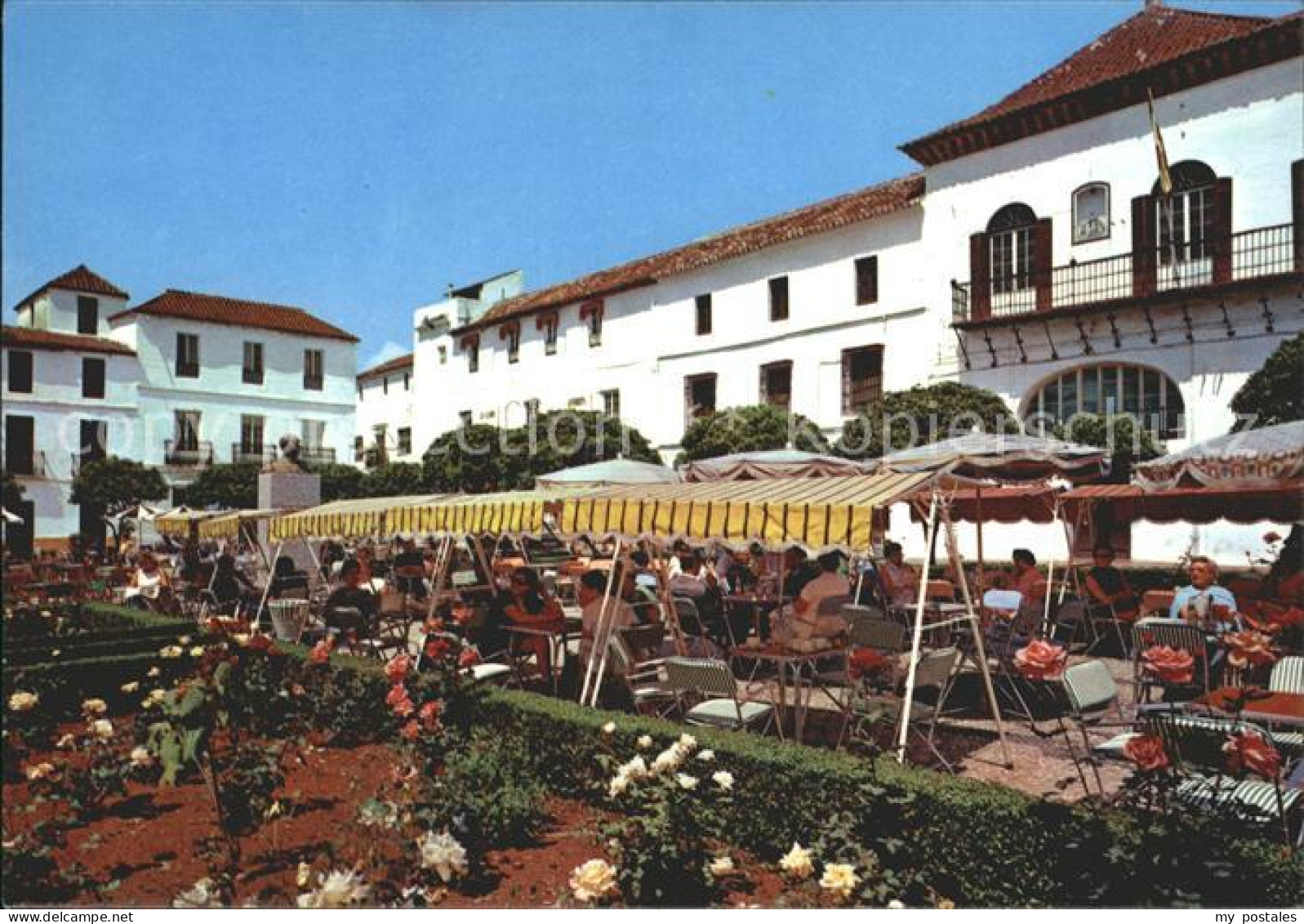 Marbella Andalucia Plaza del Ayuntamiento Terrazas