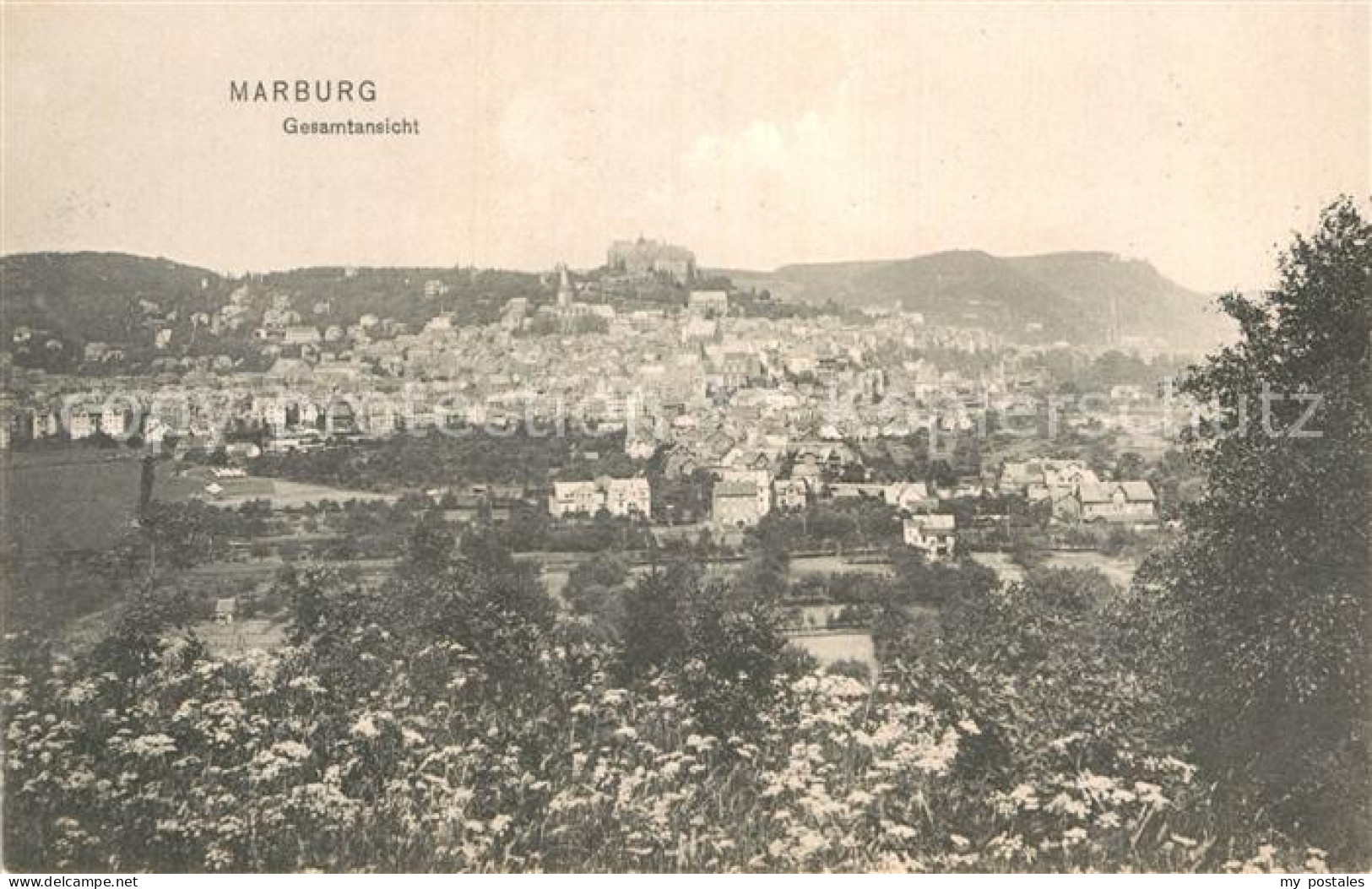 Marburg Lahn Gesamtansicht