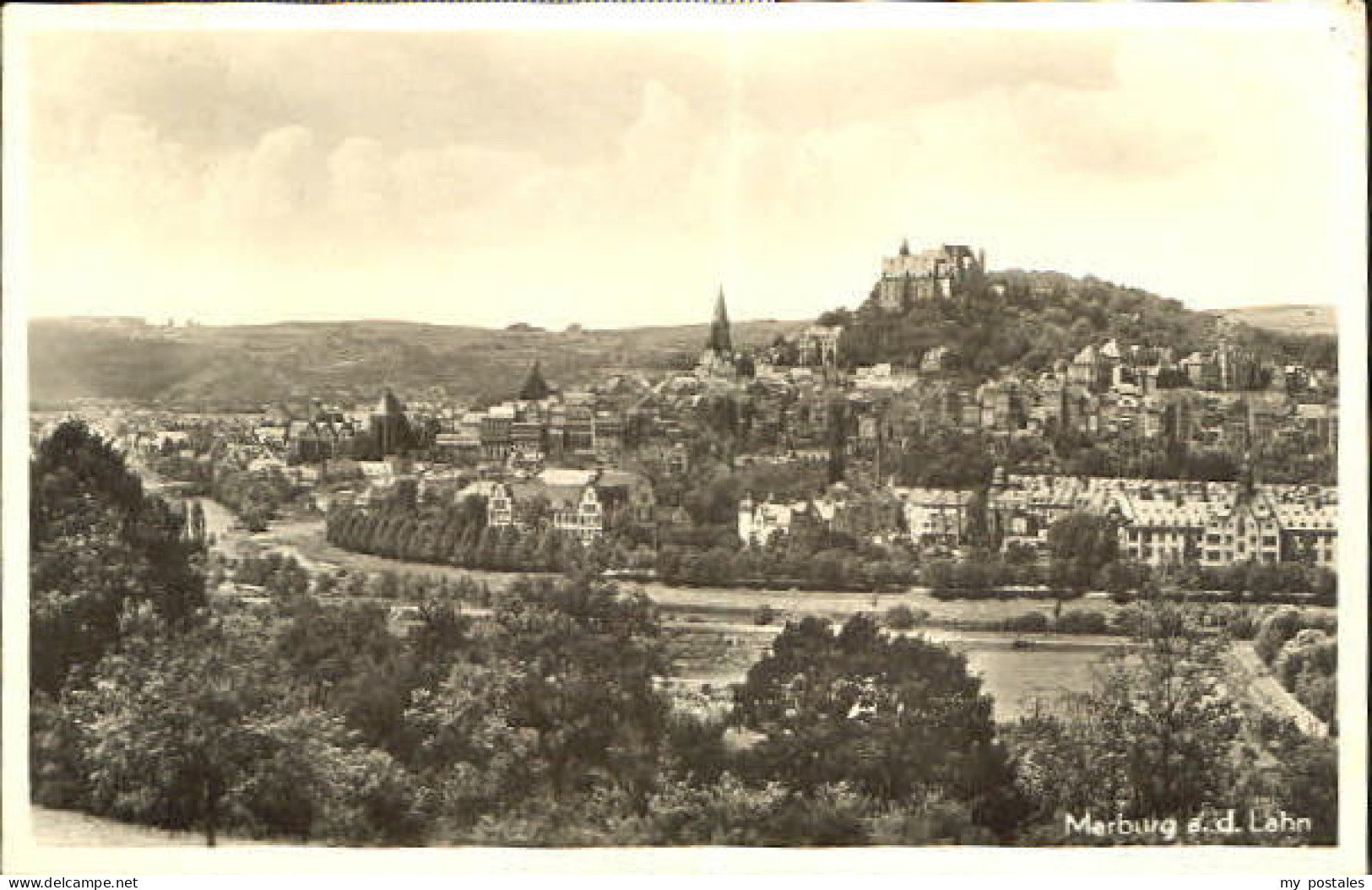 Marburg Lahn Marburg a. d. Lahn  x 1953