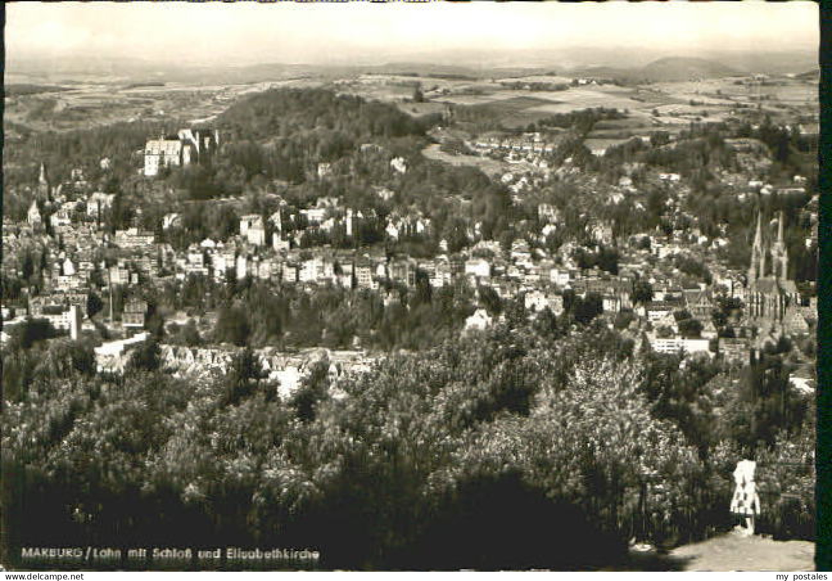Marburg Lahn Marburg Schloss Kirche x 1965