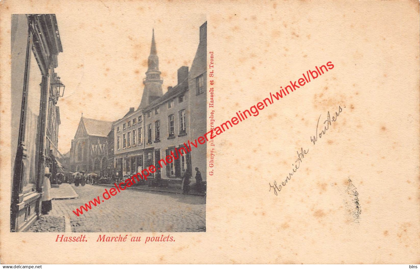 Marché au poulets - Hasselt