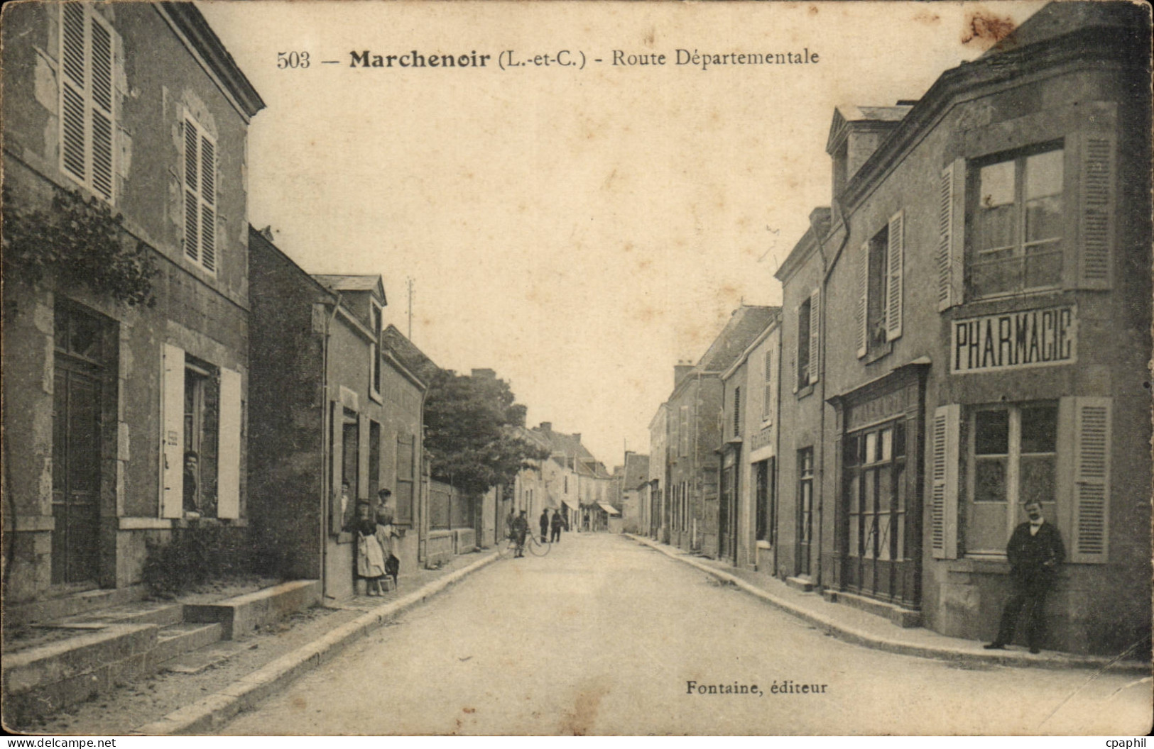 Marchenoir CPA Route departementale
