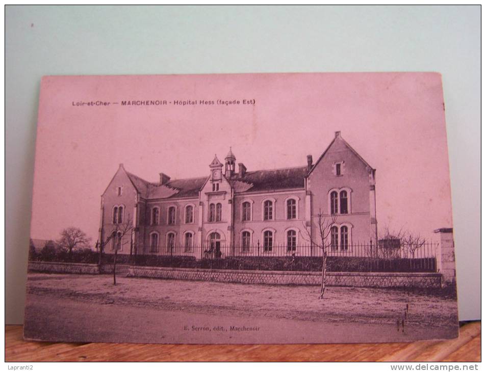 MARCHENOIR (LOIR ET CHER) LA SANTE. HOPITAL HESS. FACADE EST