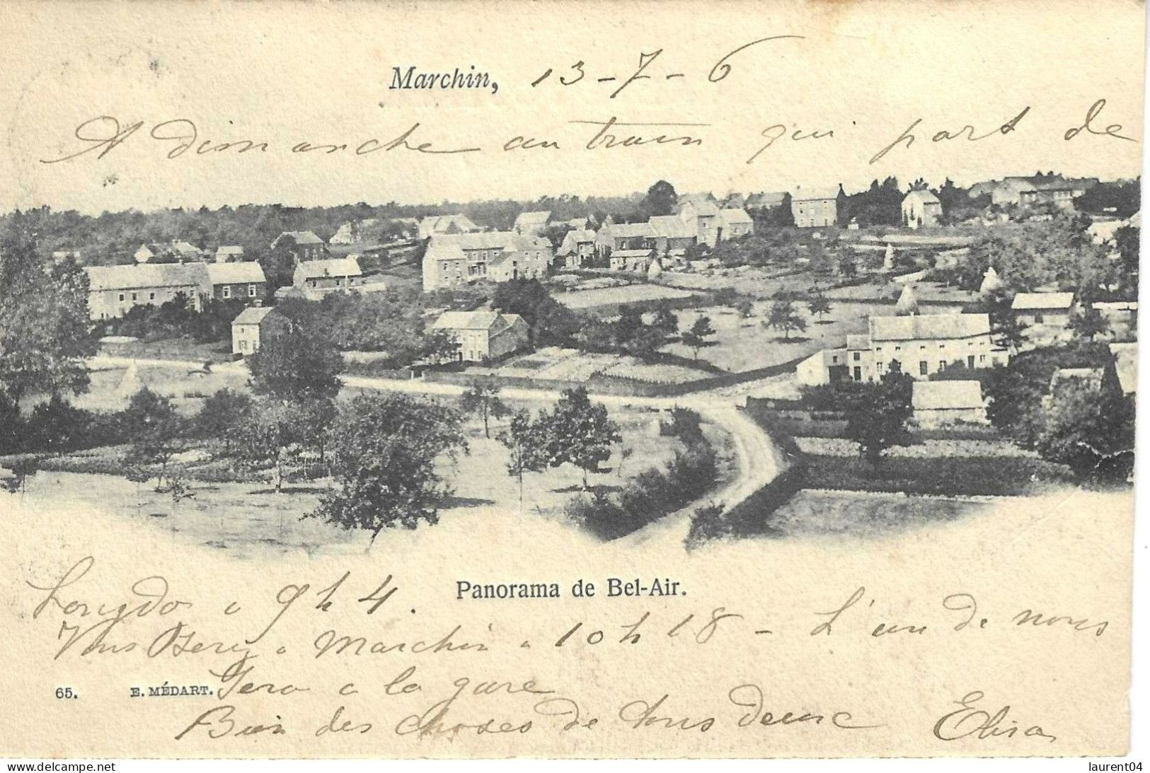 MARCHIN.  PANORAMA DE BEL AIR.