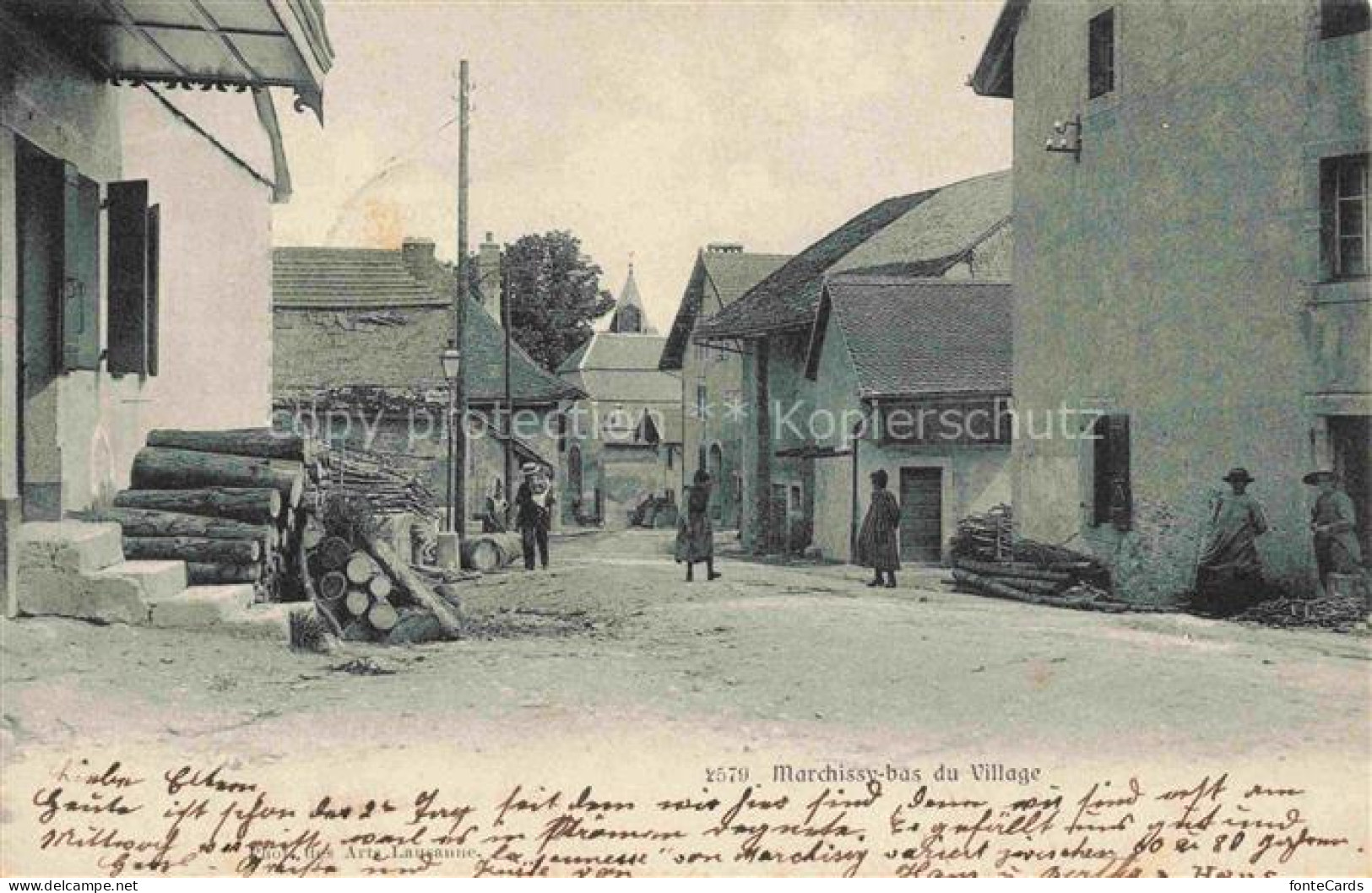 Marchissy Aubonne VD Dorfpartie