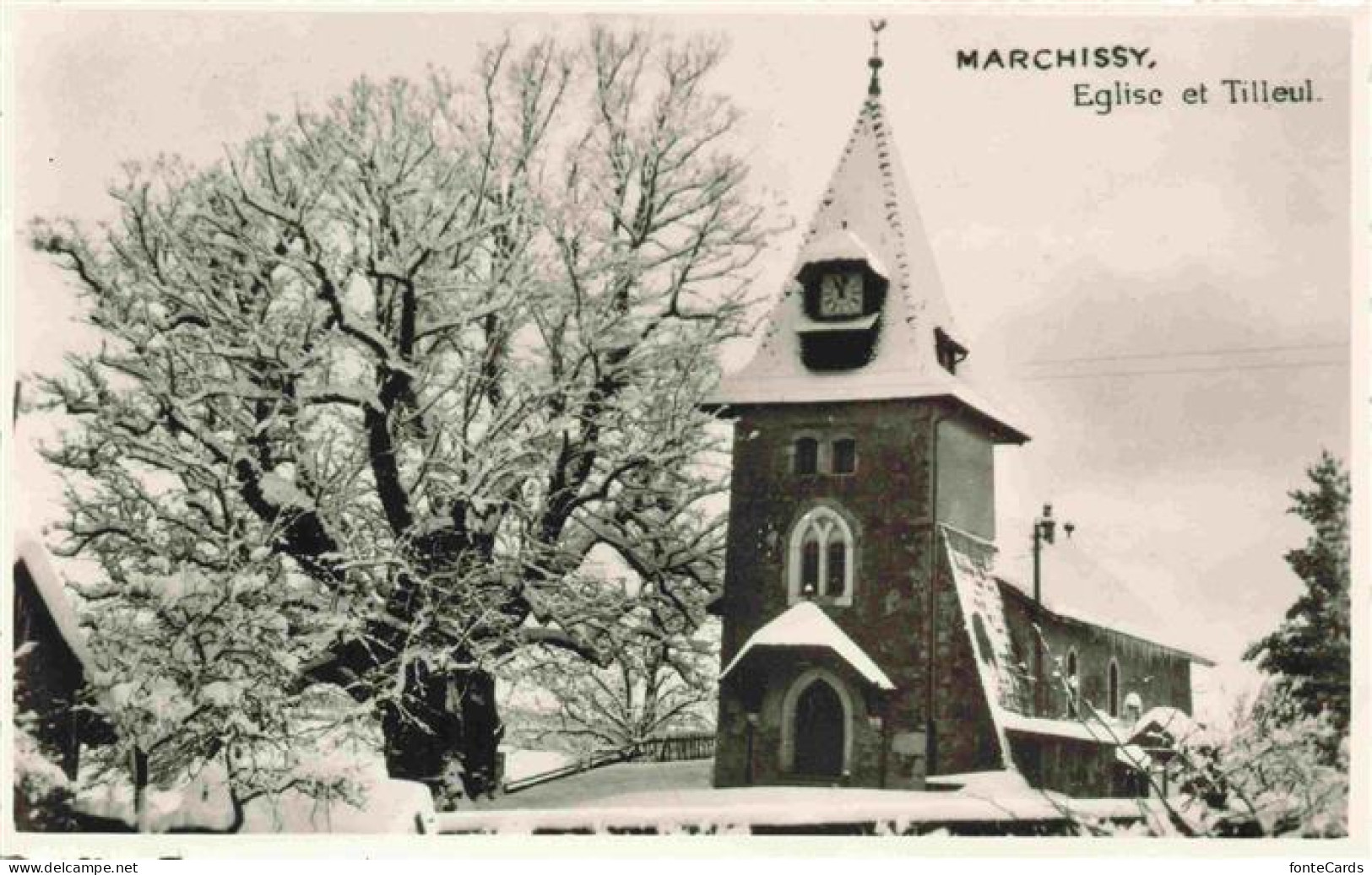 Marchissy VD Eglise et Tilleul
