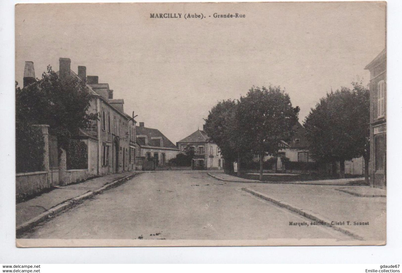 MARCILLY (10) - GRANDE RUE