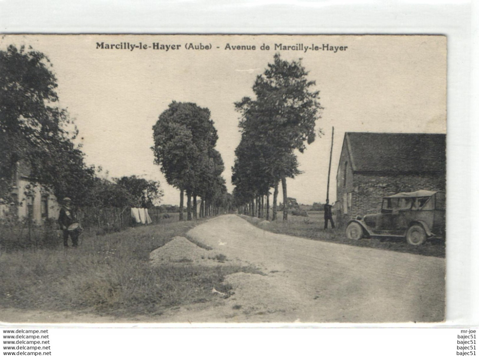 Marcilly le hayer - avenue de Marcilly le hayer