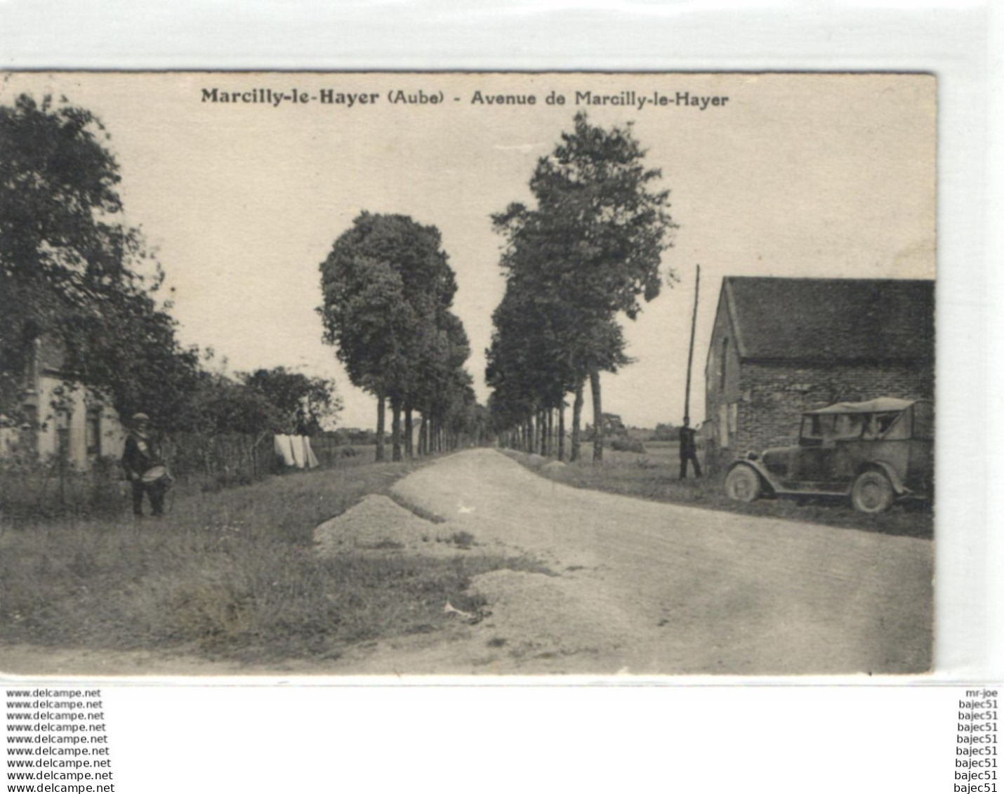 Marcilly le hayer - avenue de Marcilly le hayer