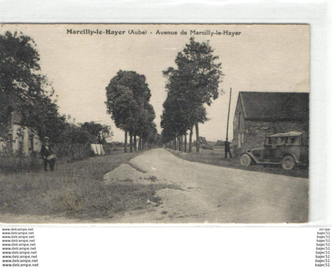 Marcilly le hayer - avenue de Marcilly le hayer