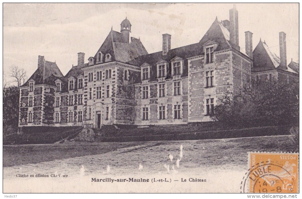 Marcilly-sur-Maulne - Le Château