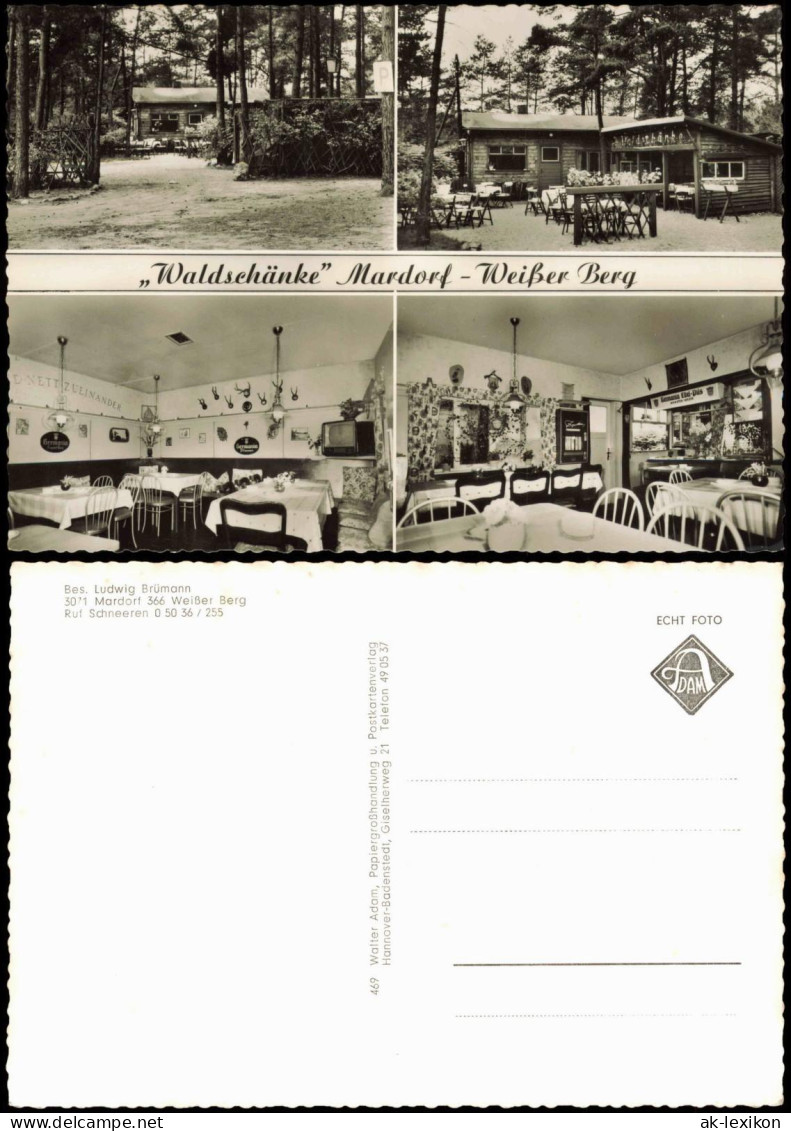Mardorf (Steinhuder Meer)-Neustadt am Rübenberge 4 Bild Waldschänke 1964