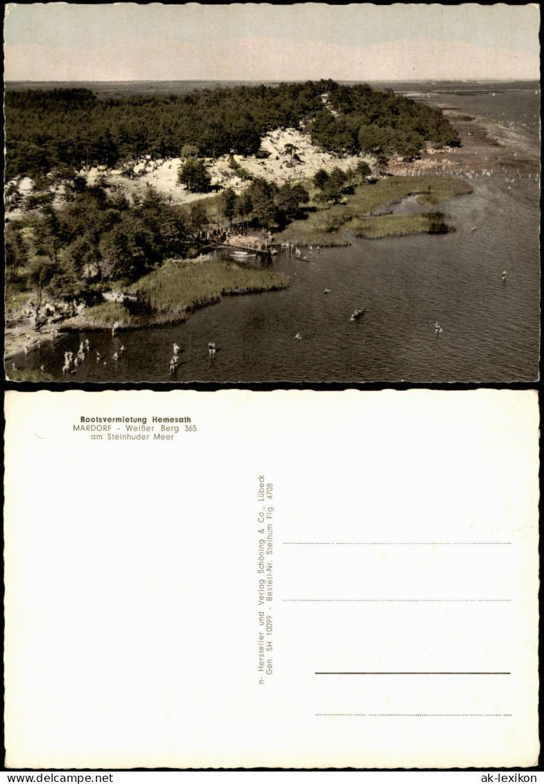 Mardorf (Steinhuder Meer)-Neustadt am Rübenberge Luftbild Luftaufnahme 1971